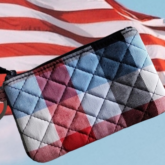 VERA BRADLEY ZIP ID CASE - Picture 1 of 11